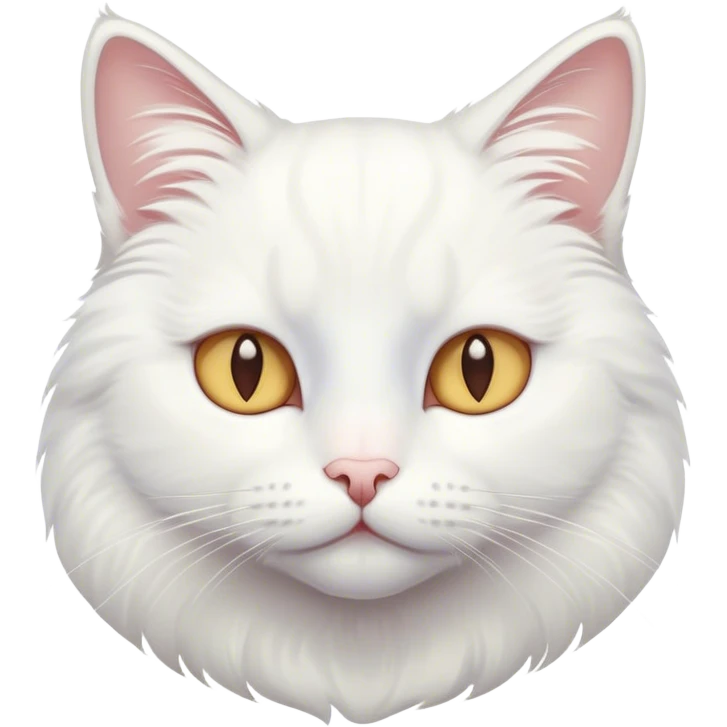 White cat emoji