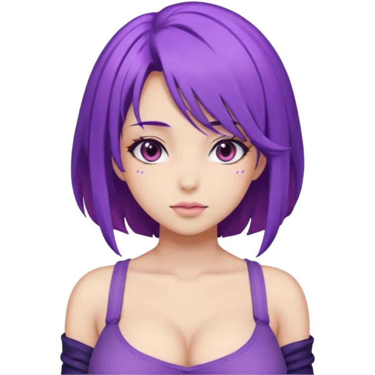 Big tit anime girl profile picture lila emoji