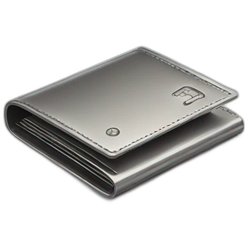 A metal wallet emoji