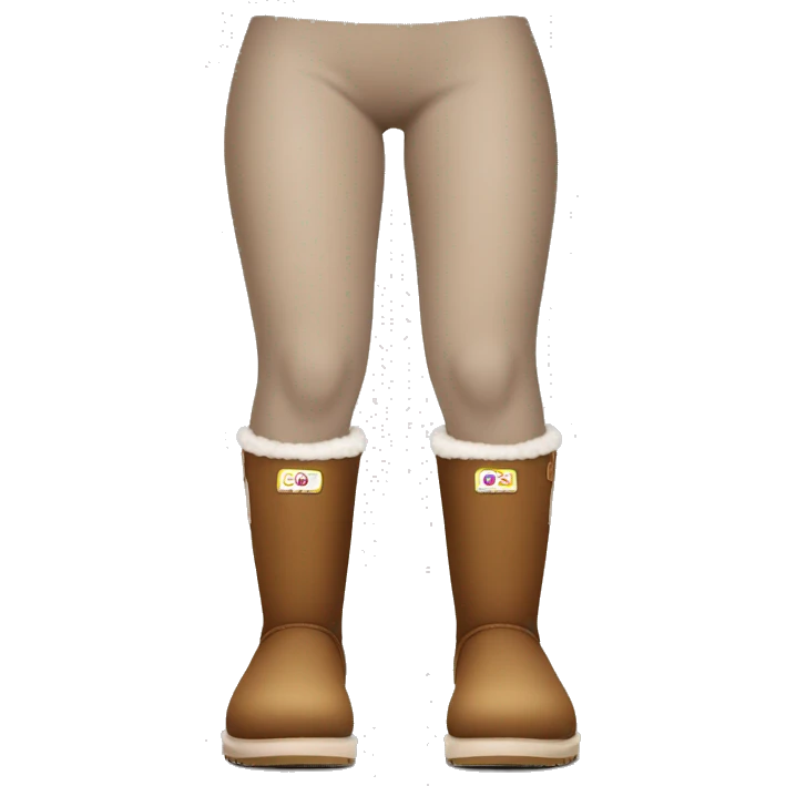 Clean girl uggs emoji