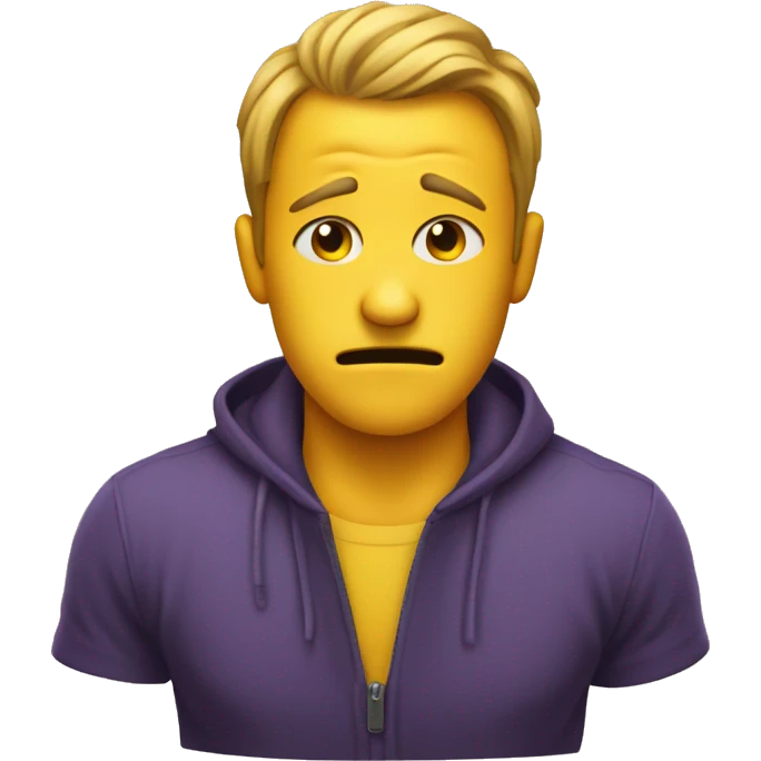 uncomfortable grimace on yellow circle emoji  emoji