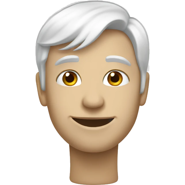 Un cor blanc  emoji