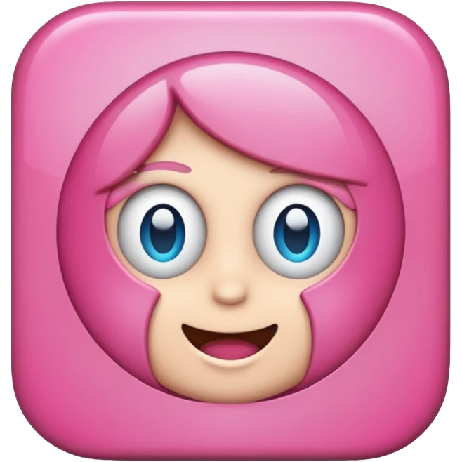 zoom app for meeting pink icon emoji
