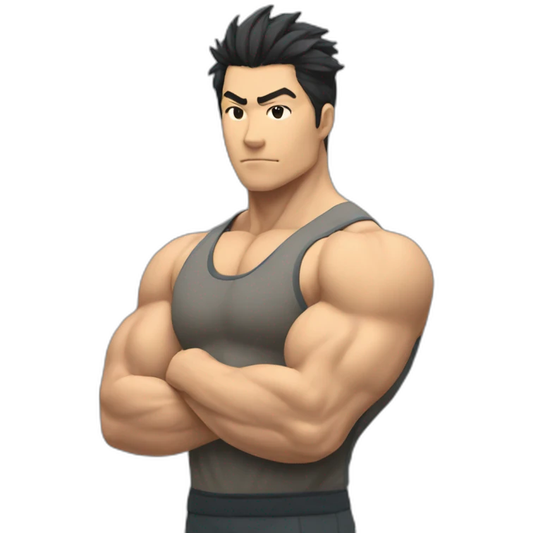 muscle Chikawa emoji