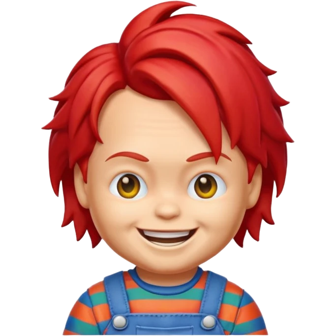 Un emojin de chuky emoji