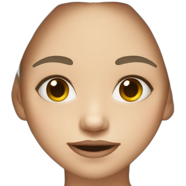 Ugly girl emoji