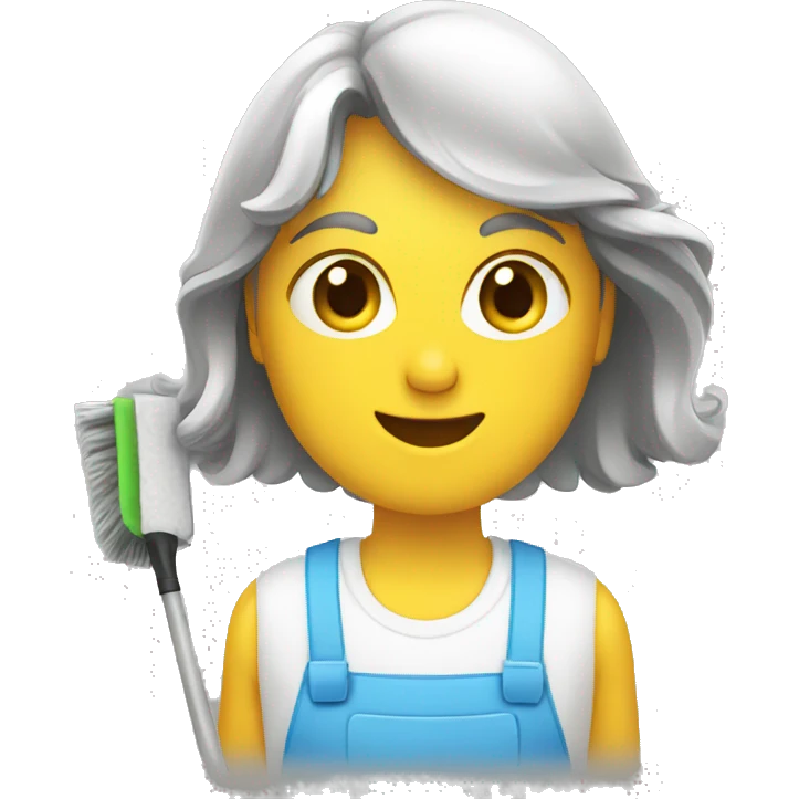 cleaning emoji