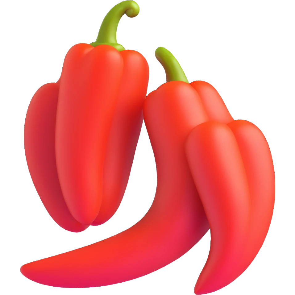 red pepper emoji