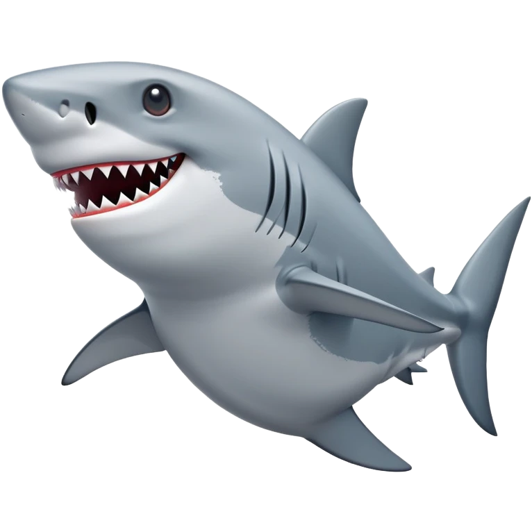 Shark with feet’s and wearing shoes emoji