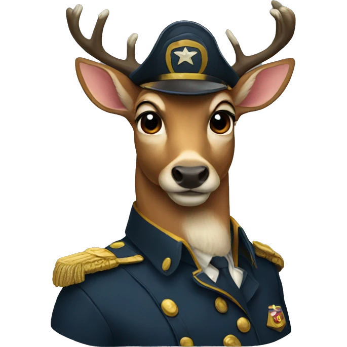 Captain Deer emoji