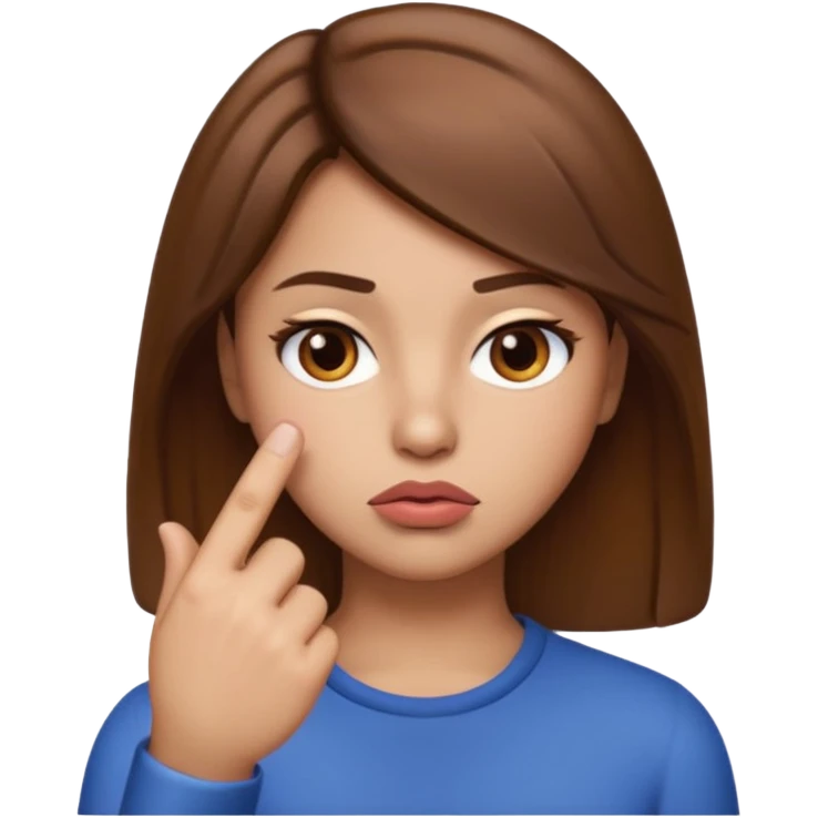 sigma emoji ชู1 นิ้ว ทำปากจู๋ emoji