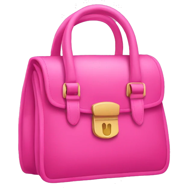pink bag emoji