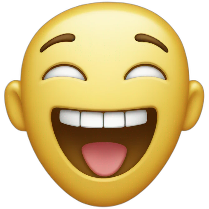 Laugh emoji