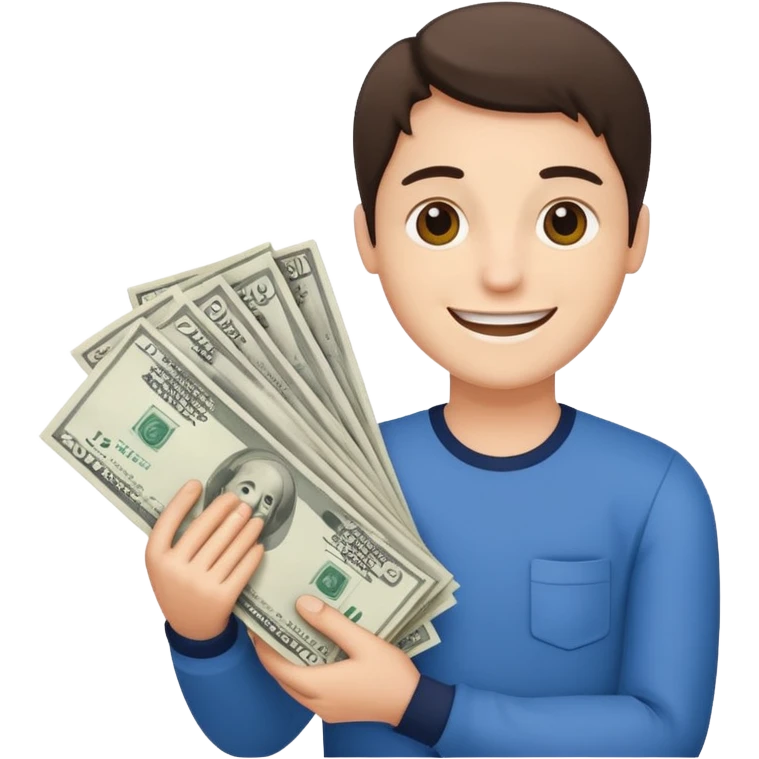 Thanking for help with paying bills emoji