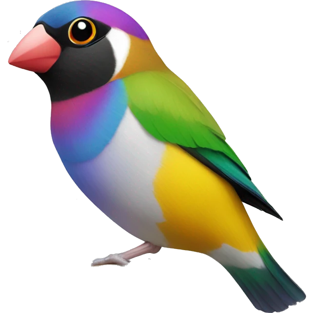 gouldian finch emoji
