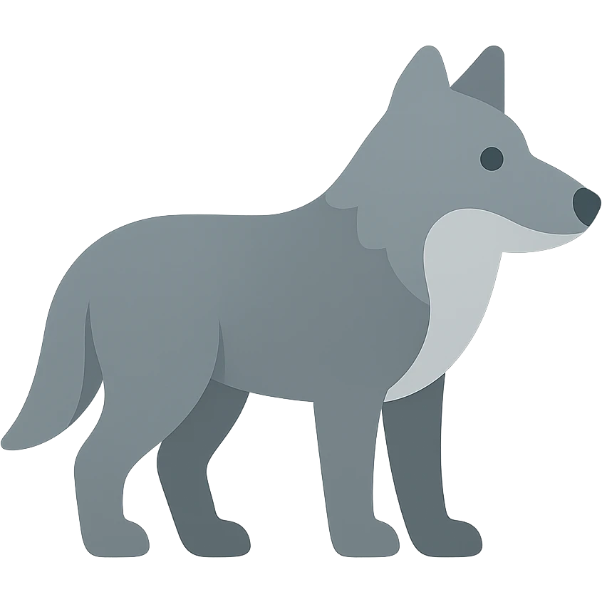 Wolf emoji