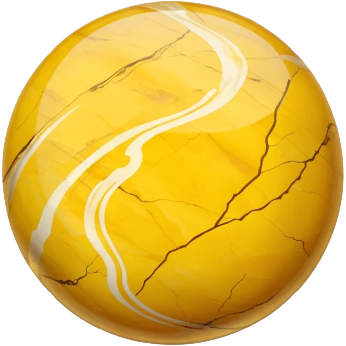 yellow marble emoji
