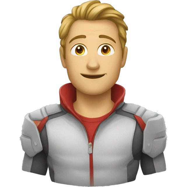 крест красный с бантиком emoji
