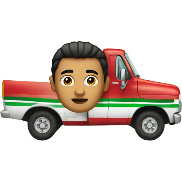 Mexican in a truck emoji