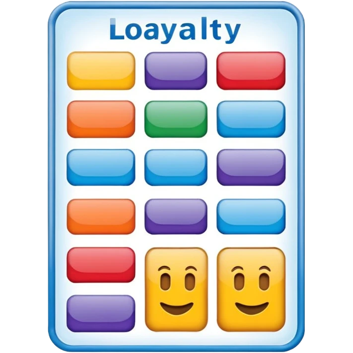 fake costumer loyalty emoji