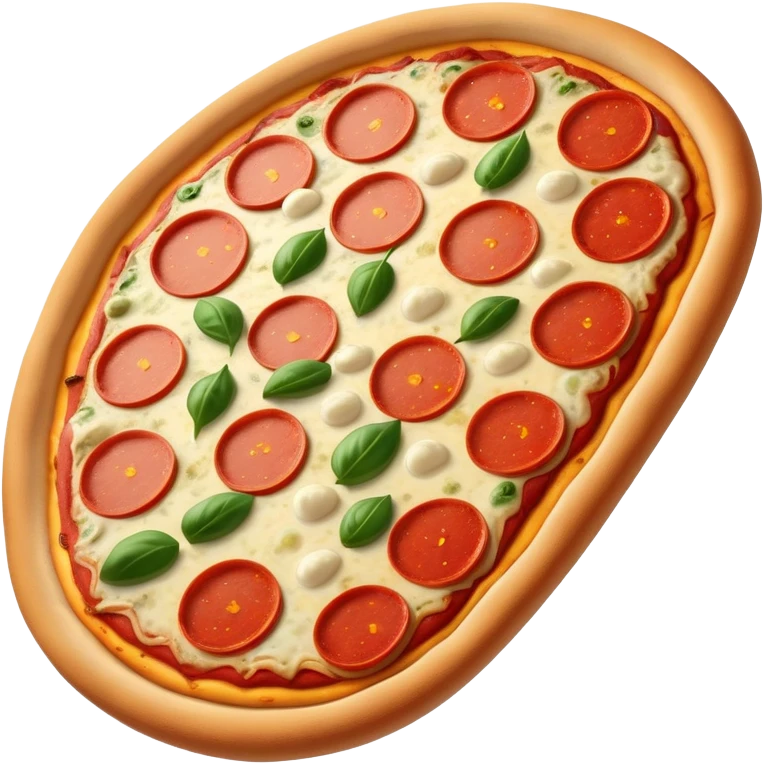 Delicious pizza emoji