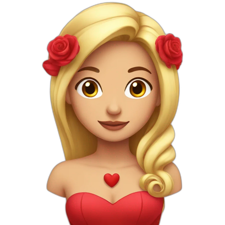 Reina de Corazones emoji