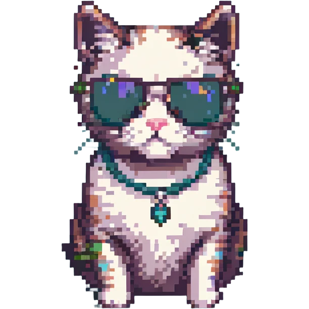 cat wearing sunglasses emoji