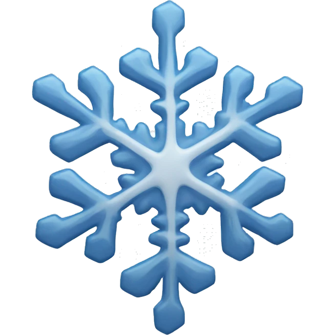 Snow flake emoji