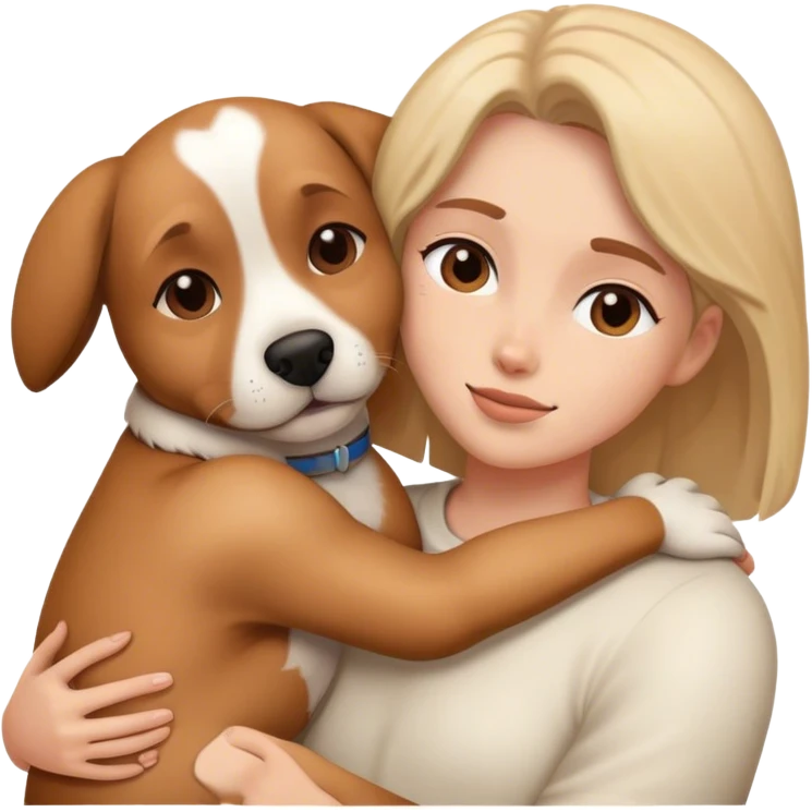 Dog love emoji