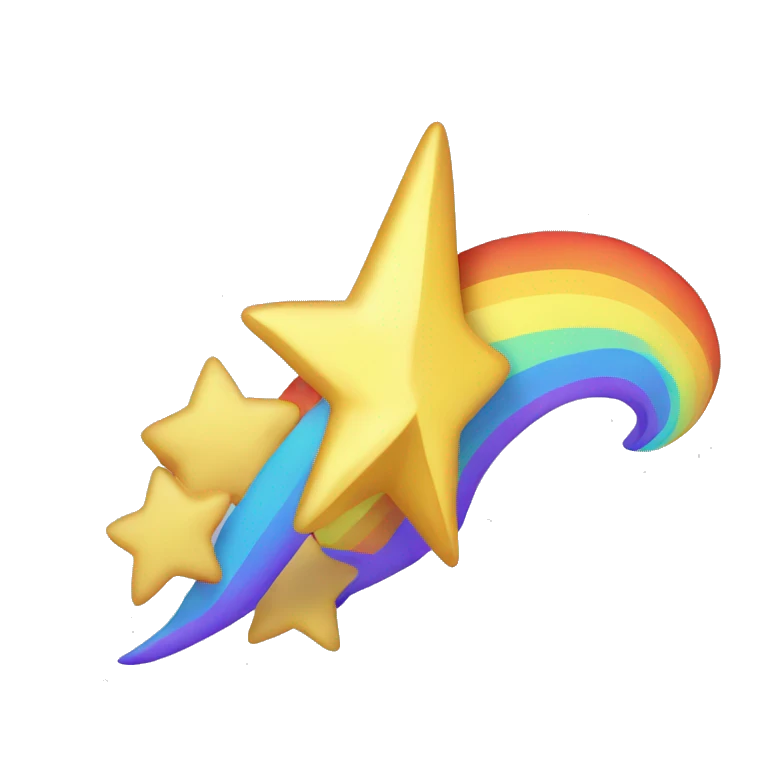 shooting star emoji