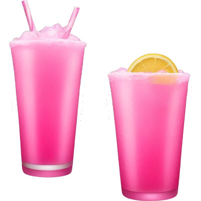 Pink drink  emoji
