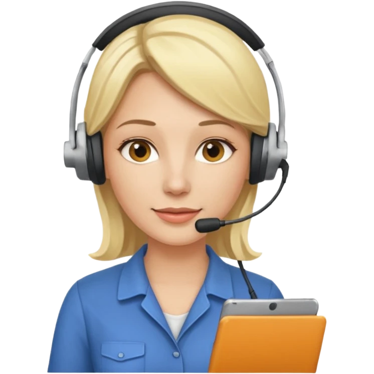 blonde la trentaine qui travaille emoji