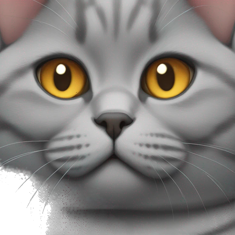 British shorthair cat emoji