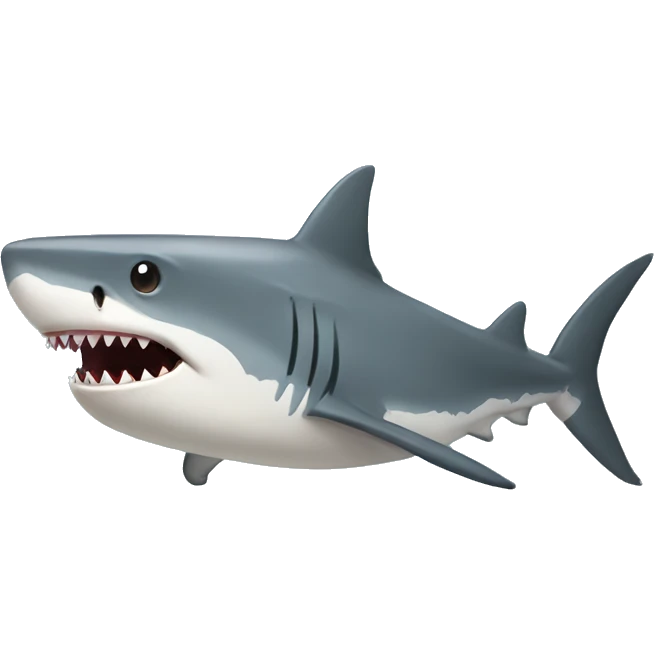 Shark bute emoji
