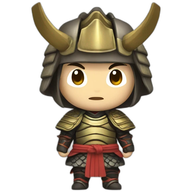 hideyoshi in warrior suit emoji