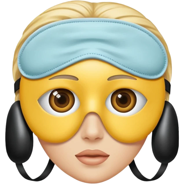 Clinique eye mask emoji