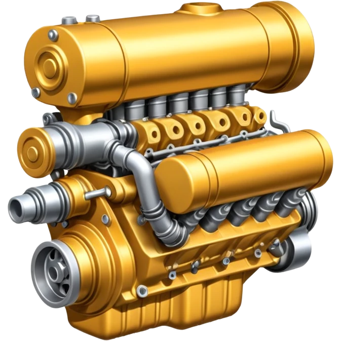 Formula car engine emoji