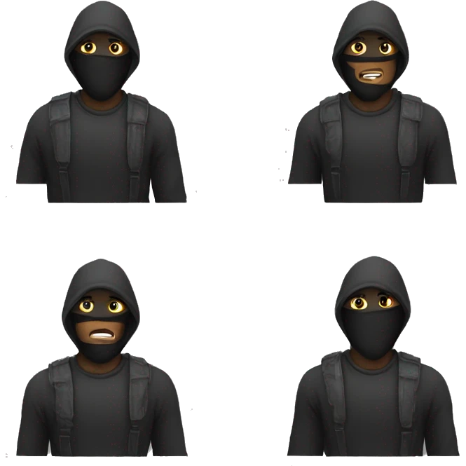 robber emoji emoji