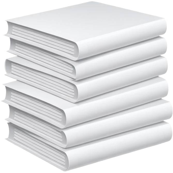 white papers with text emoji