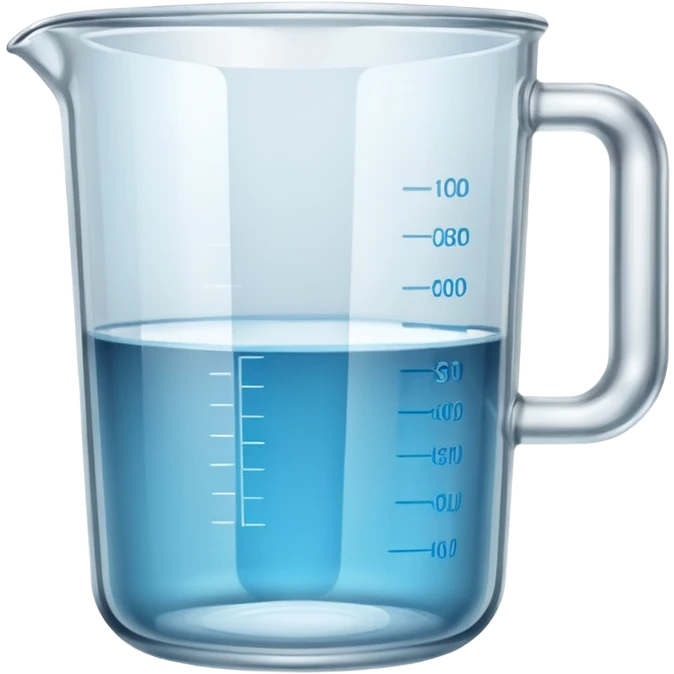 Empty Measuring cup glass emoji