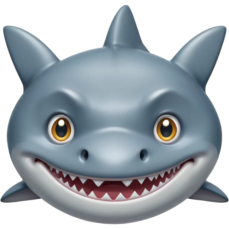 sad shark  emoji