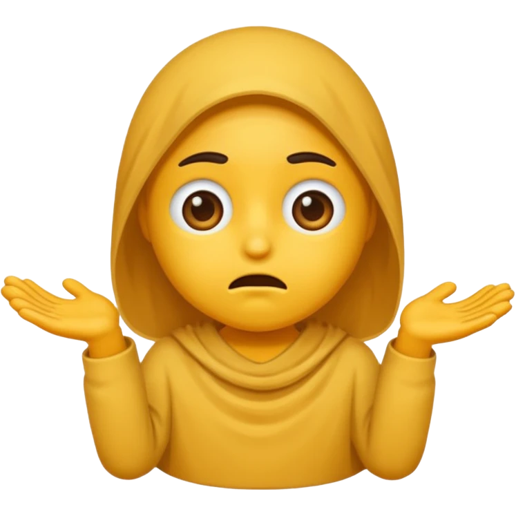 Poor in spirit emoji