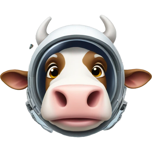 Cow going to space  emoji