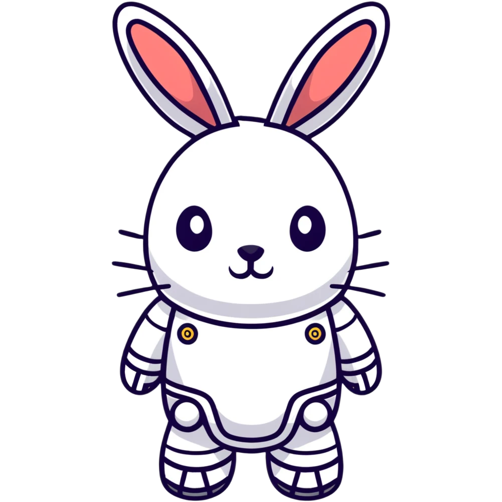 rabbit robot emoji