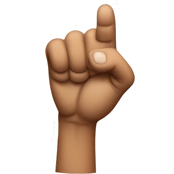 Thumbs down emoji