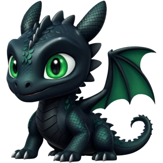How to train your dragon toothless emoji