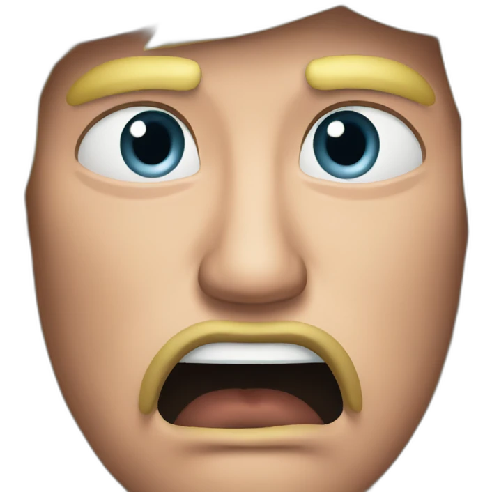 trump irritated emoji