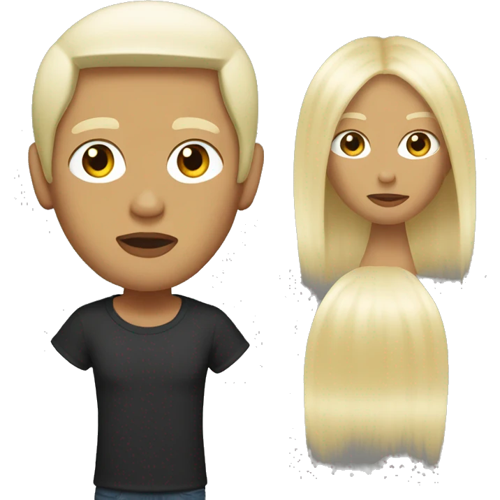 Eminem with his blonde hair  emoji