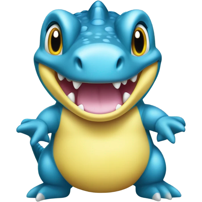 totodile blushin emoji