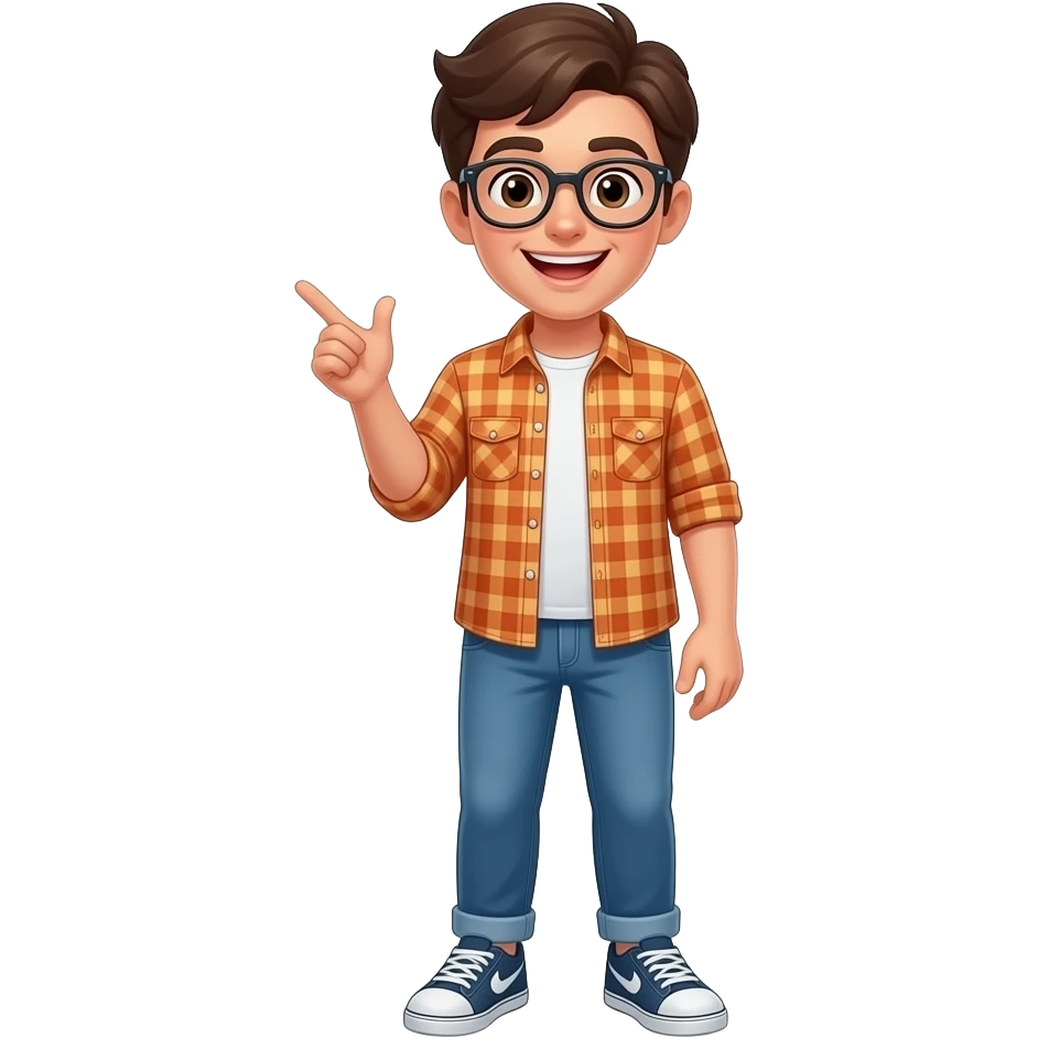 emoji jugendlicher der Witz erzählt mit Geste arm , ganzer Körper emoji